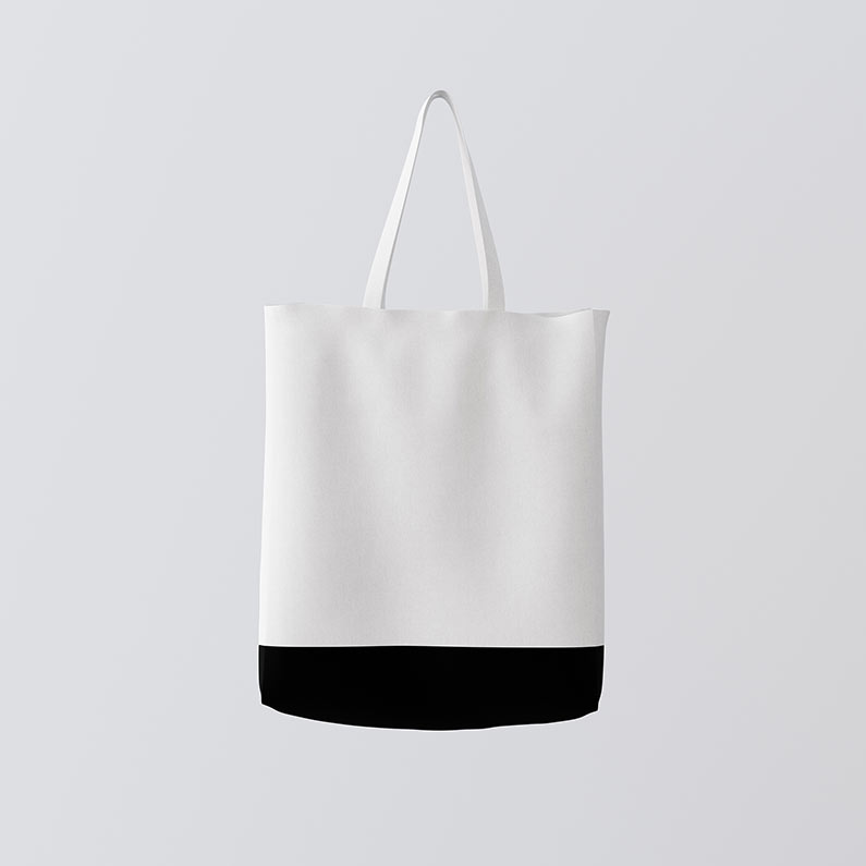 Bag (white/black)