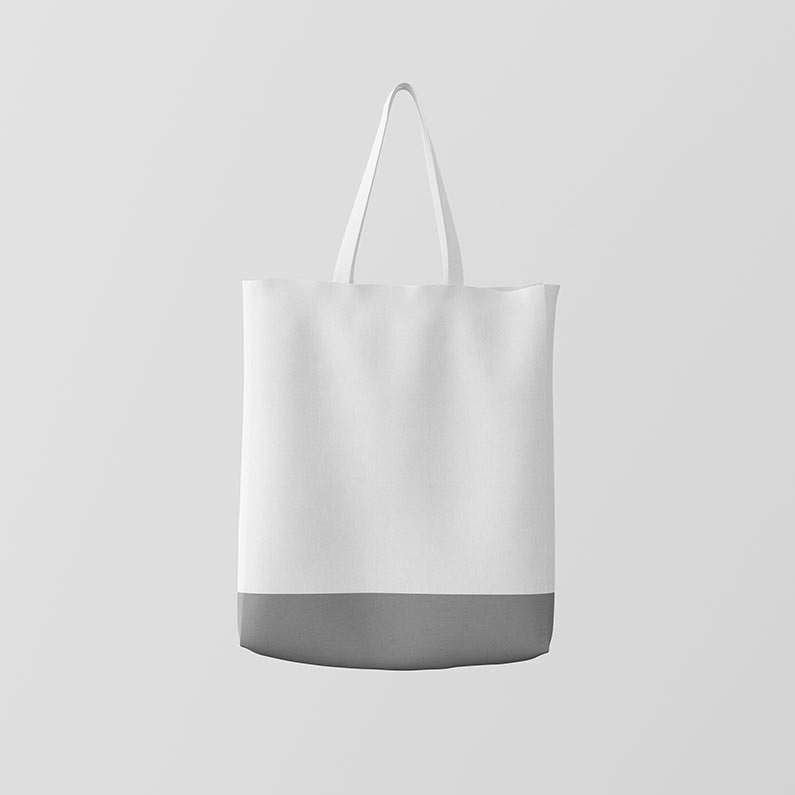 Bag (white/gray)