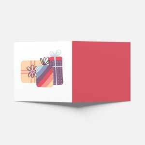 Gift card (red)