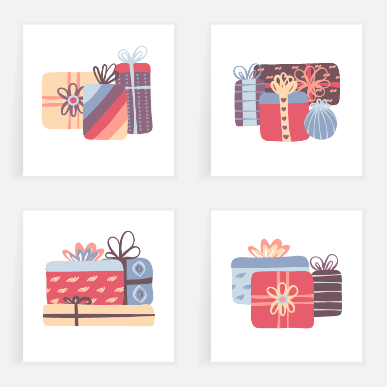Gift cards Qty4