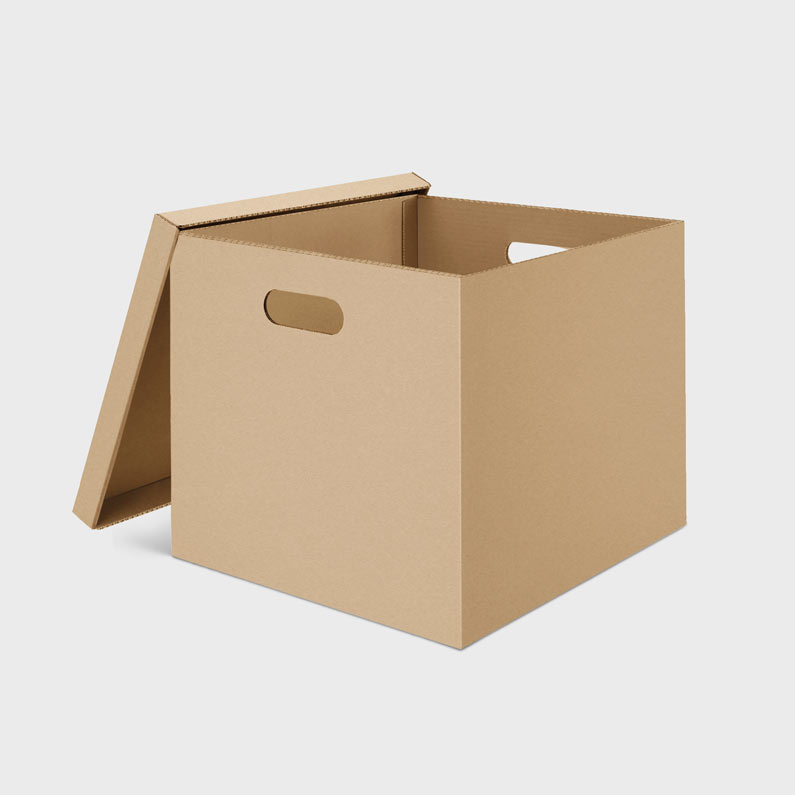 Box with handle