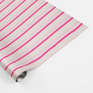Wrapping paper (stripes/pink)