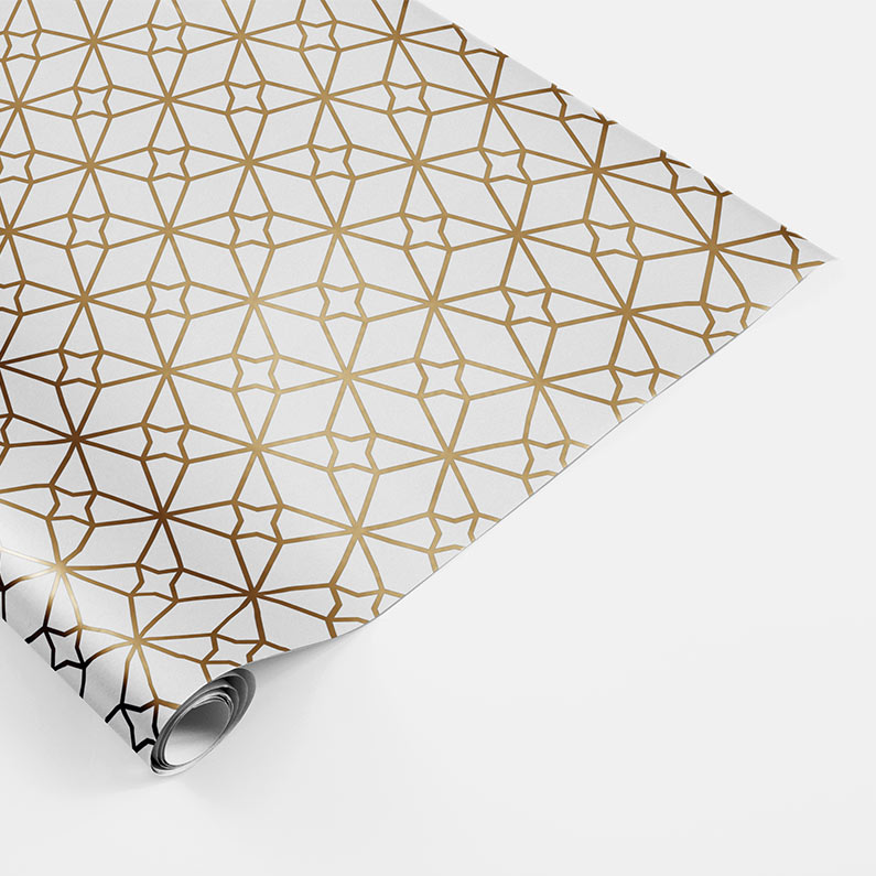 Wrapping paper (gold)