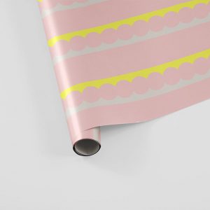 Wrapping paper (geometric/pink)