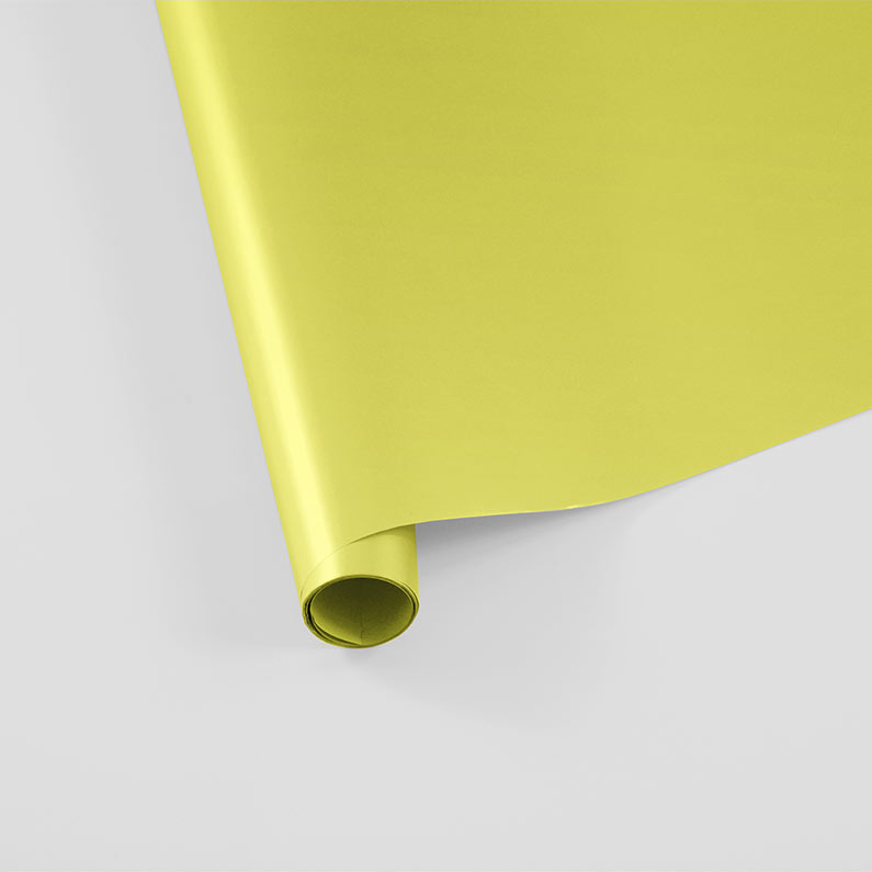 Wrapping paper (geometric/yellow) Qty2 - Image 2