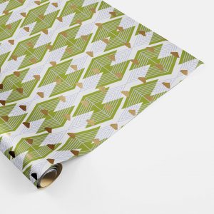Wrapping paper (pattern/green)